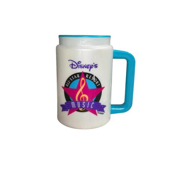 Disney Other - Vintage Walt Disney World All-Star Music Resorts Refillable Insulated Cup